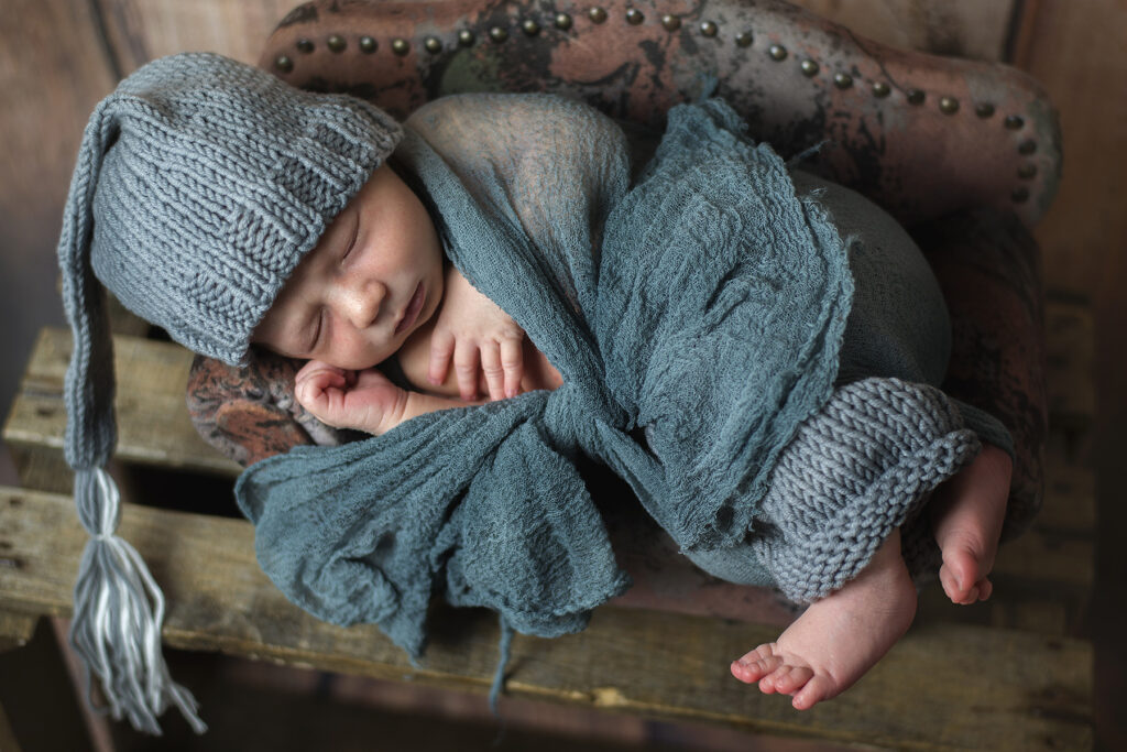 Newborn Baby Boy Photo Shoot