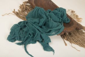 Dark Teal Gauze Wrap PeaPodProps on Etsy