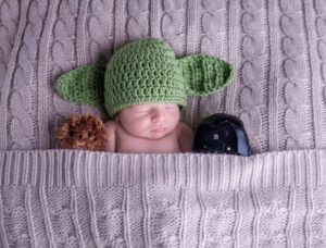 Yoda Star Wars Newborn Hat KnotYourAverageMama on Etsy